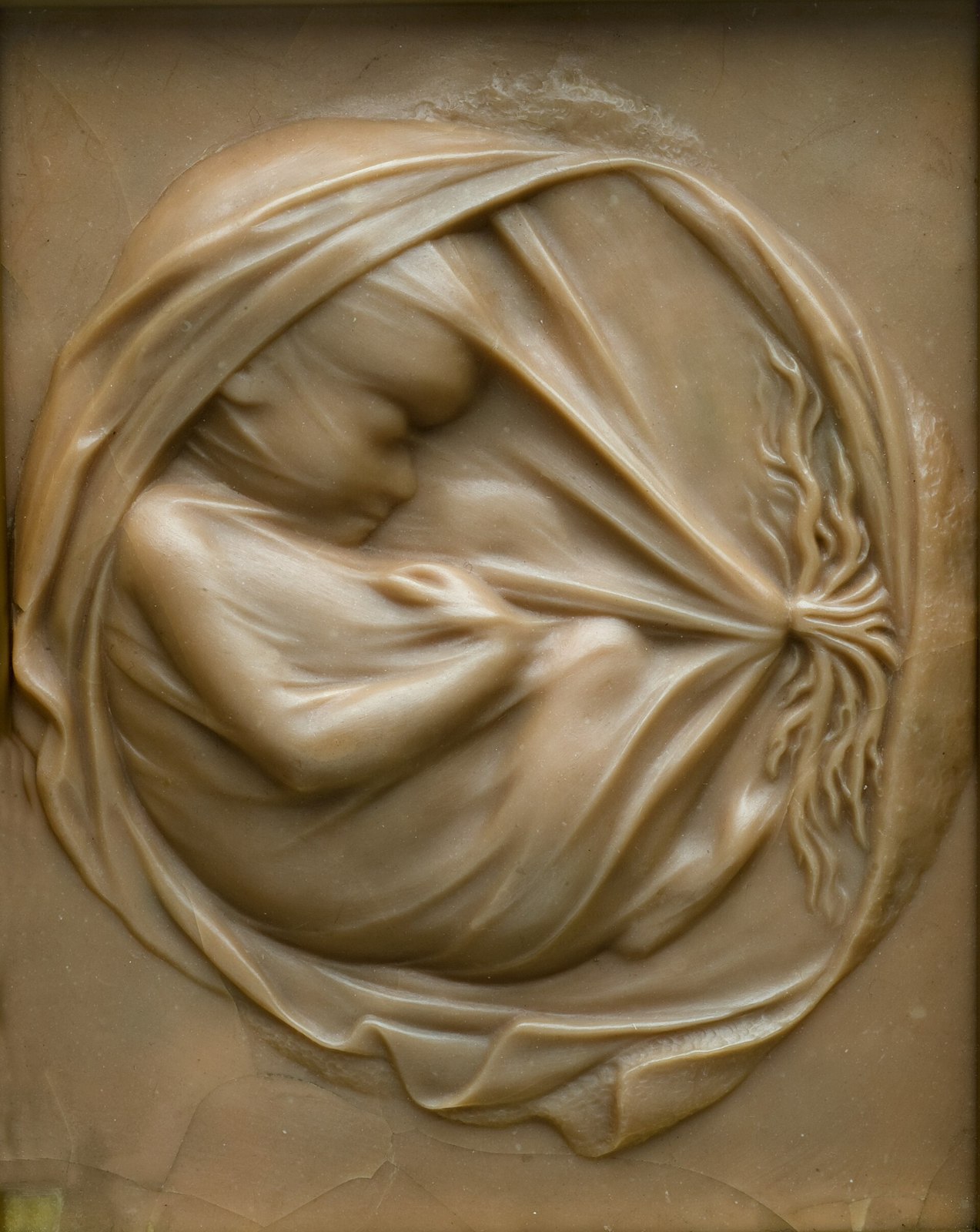 Foetus in placenta in utero. Wellcome L0057759